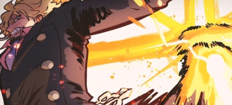 海賊王1176話：山治封神！一腳踢碎麒麟戈母聖，莉莉絲終顯神威