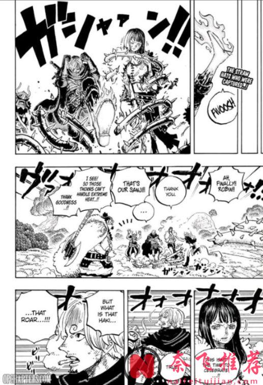 海贼王1175话高清版：索隆救出孩子，尼卡路飞击败神之骑士团