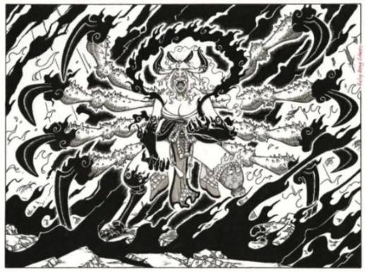 海賊王1195話：伊姆大人變成新形態戰鬥，小馬哥營救白鬍子二世