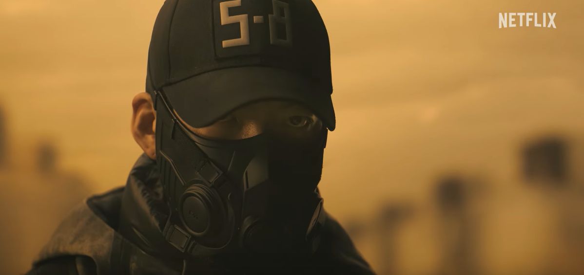 Netflix韩剧《末日骑士》预告公开：震撼反乌托邦世界观来袭！传奇快递员金宇彬拯救全人类生存