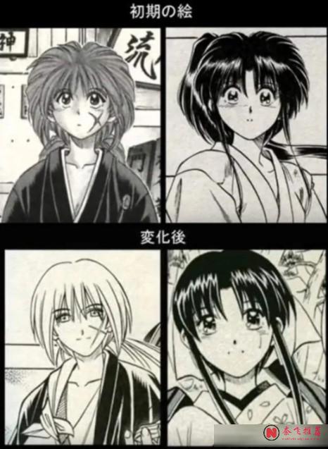 漫画家们晒出自己画风变化对比图!网友:这不是成长,这是整了个容吧!?