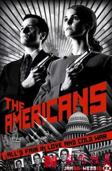 这部悬疑神作《美国谍梦/赤色公民》值得收藏,一部以苏联间谍潜伏美国为题材的高燃谍战剧