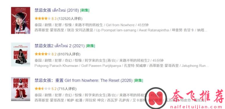 网飞这次翻车了?顶级IP泰国校园剧天花板《禁忌女孩:重置/转学来的女生》第一集就把老粉气笑了