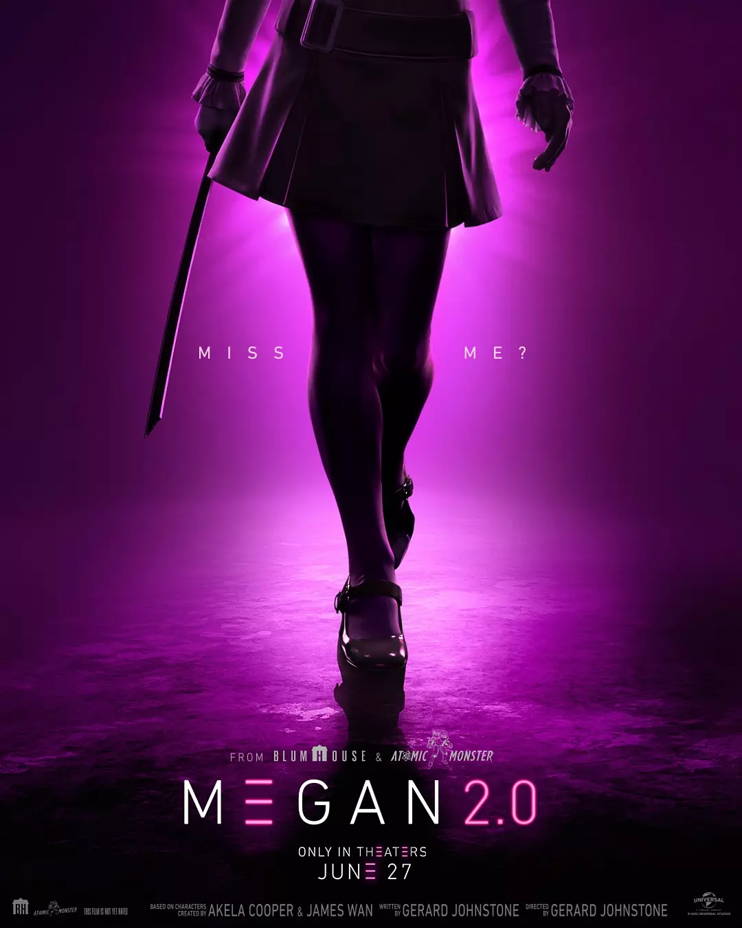 温子仁恐怖新片《梅根2.0/人工杀姬2.0/窒友梅根2.0》，恐怖萝莉杀疯了