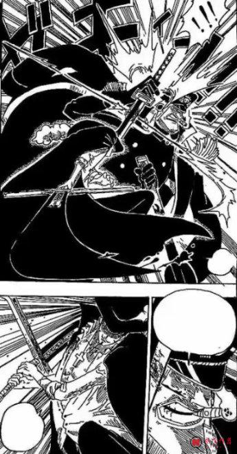 海賊王1191話:反叛龍來營救路飛,鷹眼秒殺雨之希留